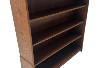 Art Deco Amsterdamse School Open Bookcase by Willem Penaat for Metz & Co., 1920s
